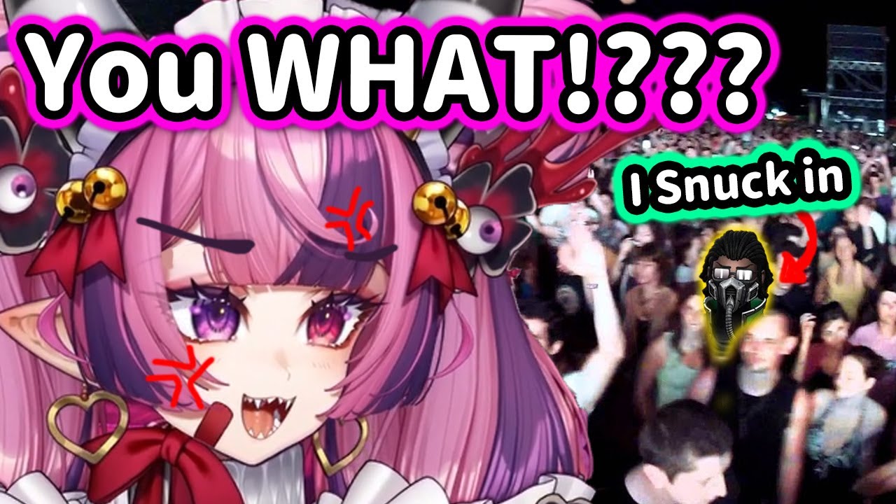 Мауси так удивилась, узнав, что Хэвенли пробрался на ее концерт...