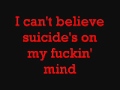 Notorious B.I.G- Suicidal Thoughts Lyrics on SCREEN