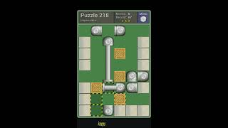 Pushing Machine (Impossible) Level Puzzle 218 - Perfect Solution