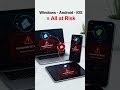 One Mistake Can Hack ALL Your Devices 😳 | Stay Protected Everywhere #Antivirus #AntimatterSecurity