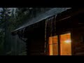 Heavy Rain Sounds for Deep Sleep | Cozy Night Ambience