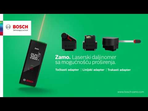 Bosch Zamo III laserski daljinomer, 20m - video 5