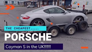 I bought a BARGAIN but broken Porsche Cayman S 3.4 !!!