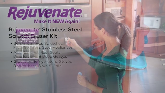 Rejuvenate Stainless Steel Polish & Scratch Eraser Kit 