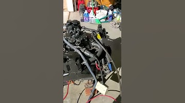 1992 Mercruiser 5.7L Running Part 1