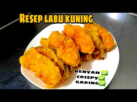 Labu Kuning Goreng Crispy