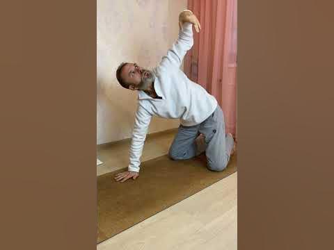 Радужная Гимнастика в позе кошки. - YouTube