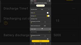 Battery Discharge Schedule AlphaESS | SolarThailand.biz  #expatthailand  #expatsolar #AlphaESS