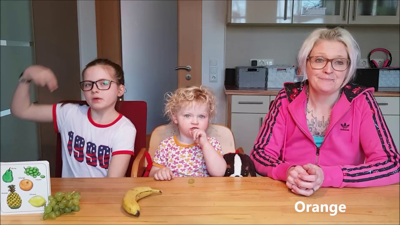 Obst In Deutscher Gebardensprache Youtube