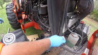 #46 Kubota MX4800 Oil Change