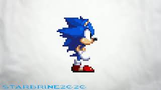 Sonic Sprite Animation Test 1 (Android) | Starbrine2020