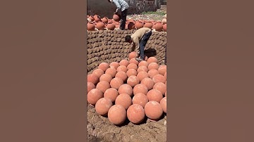 Unique Process Of Making Indian Deshi Fridge (Matka) #shorts