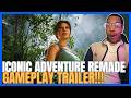 NEW LOOK SAME CLASSIC FEEL🔥| TOMB RAIDER LEGACY OF ATLANTIS PREVIEW REACTION