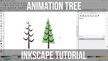 How to Draw an Animation Tree - Inkscape Tutorial