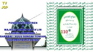 110 MINHAJUL ABDIDN 23 JUZ 5 oleh KH. MUHAMMAD BAKHIET