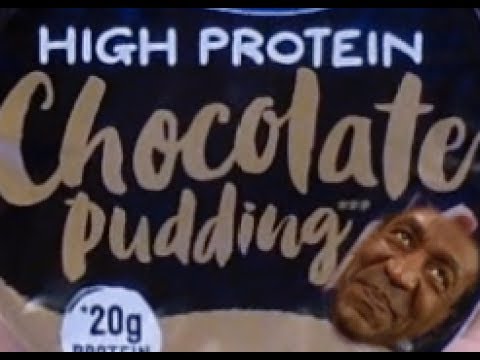 ASMR Eating Chocolate Pudding pudding one piece