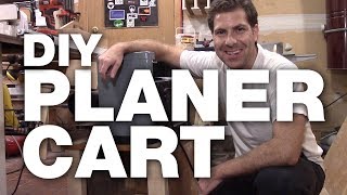 DIY Planer Cart This is a sponsored video by Milescraft. In it, I make a rolling under tablesaw wing cart for my planer. Full build plans available ...