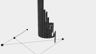 Shape made by Noise. Draw by openFrameworks