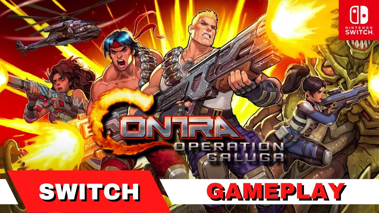 Contra: Operation Galuga | Gameplay | Nintendo Switch - YouTube
