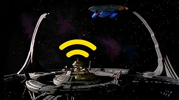 Star Trek DS9 Theme but the theme is coming from DS9 Ops