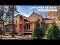 Shipping Container Retreat in Michigan by Fredman Design Group Shipping Container Retreat in Michigan by Fredman Design Group