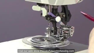 How To Attach the Flower Stitch Foot to Pfaff Sewing machines by The Colorful World of Sewing 8,494 views 8 years ago 1 minute, 1 second