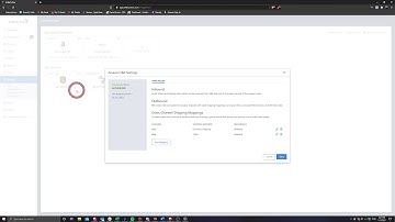 Multichannel fulfillment integration settings
