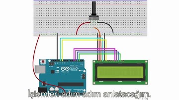 Arduino Dersleri - Ders - 19 - Sıvı Kristal Ekran ve Arduino Serisi LCD