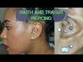 My New Piercings | Daith and Tragus Piercing