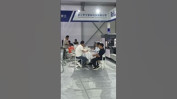 Rolam folder gluer machine in Wenzhou printing & packaging exhibition #rolam #foldergluing