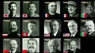 WW1 and WW2 leaders singing with doctor