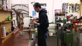 Time lapsed edge bevel on Volkl Race Tigers