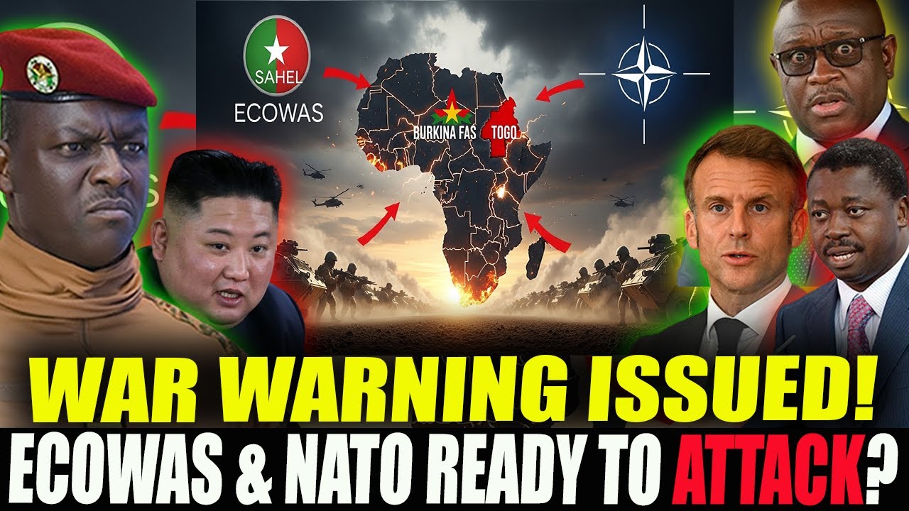 WAR? ECOWAS & NATO Threaten MILITARY STRIKE on Burkina Faso Over Togo Standoff!