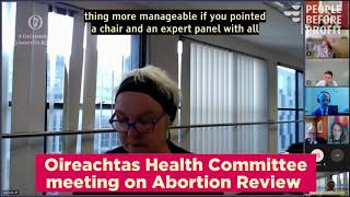 Where is the promised review of the Abortion legislation?