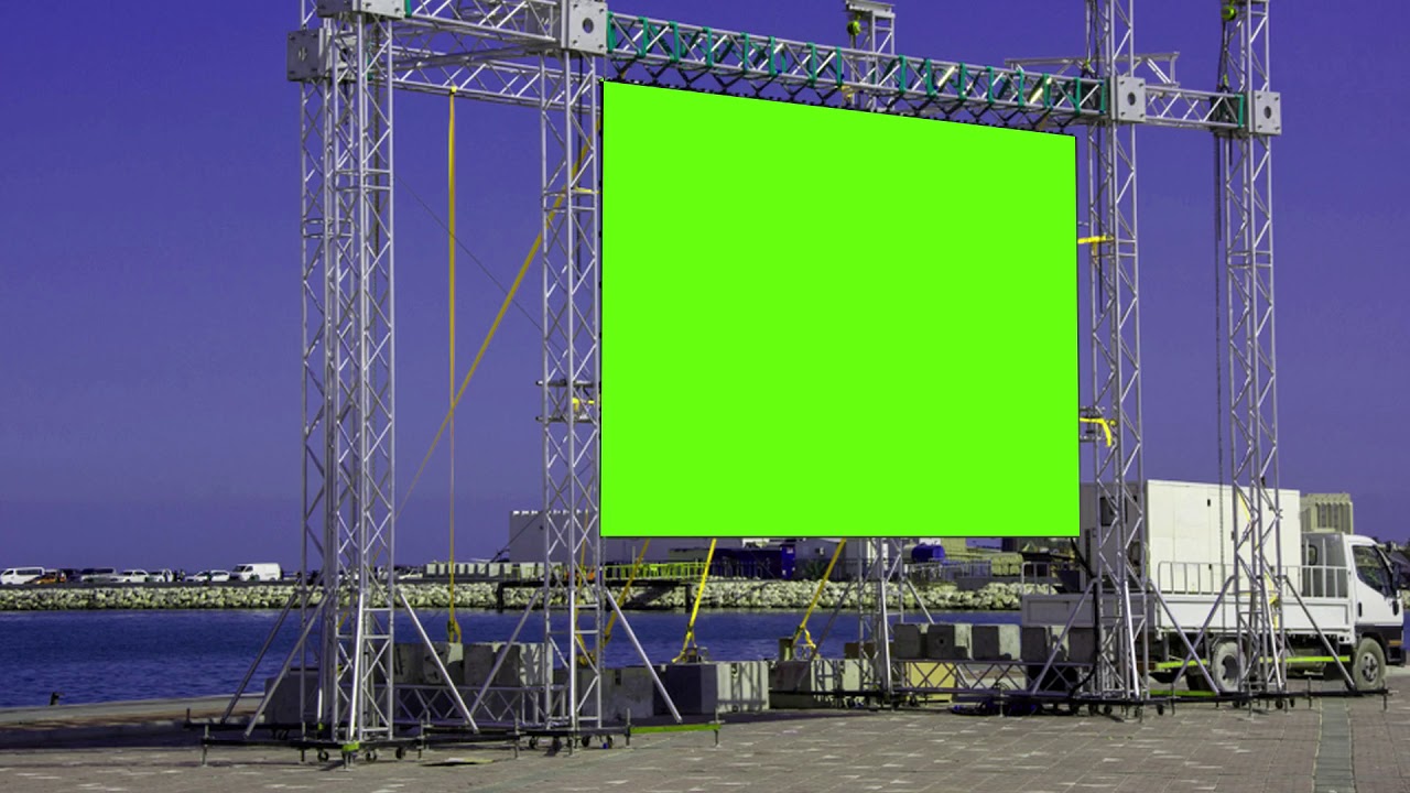 stage green screen vfx footage YouTube