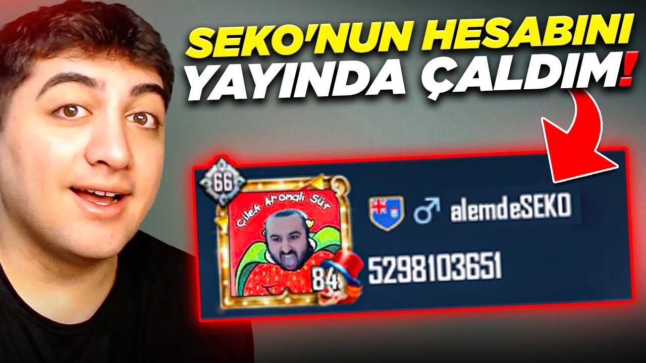 SEKO'NUN HESABINI YAYINDA ÇALDIM!