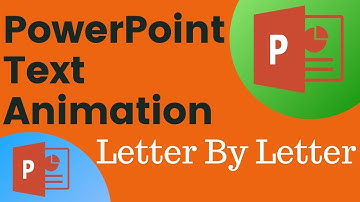 PowerPoint Animation||PowerPoint Text animation||PowerPoint Text Animation Letter by Letter