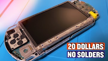 How to Replace the Screen on a PSP (1000 Model)