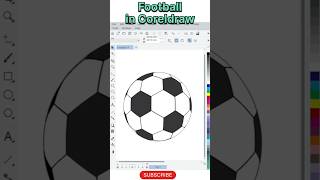 Football in Coreldraw😲#Lens Effect Coreldraw#coreldrawtips#coreldraw#coreldraw3d#coreldraw#coreldraw