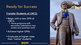Virtual SOAR 2021: Transition into UNCG