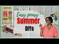 Easy Dollar Tree DIYs for Summer | Hello Summer DIY Challenge, June 23