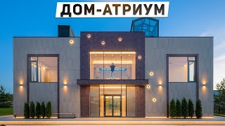 Обзор дома с атриумом 1500 м2 за 570,000,000 рублей в современном стиле screenshot 5