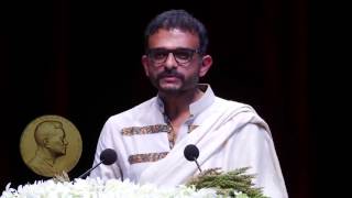 TM Krishna receiving The Ramon Magsaysay Award at Manila, Phillipines