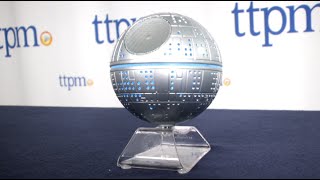 Star Wars Death Star Sound Reactive Bluetooth Speaker Color Change Light Star Wars Death Star Sound Reactive Bluetooth Speaker Color Change Light