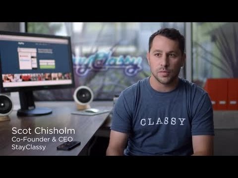 Scot Chisholm, Co-Founder & CEO, StayClassy - Scot Chisholm, Co-Founder & CEO, StayClassy