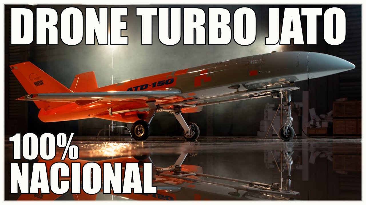 +600Km/h - CONHEÇA O ATD-150 O DRONE TURBO JATO 100% NÁCIONAL