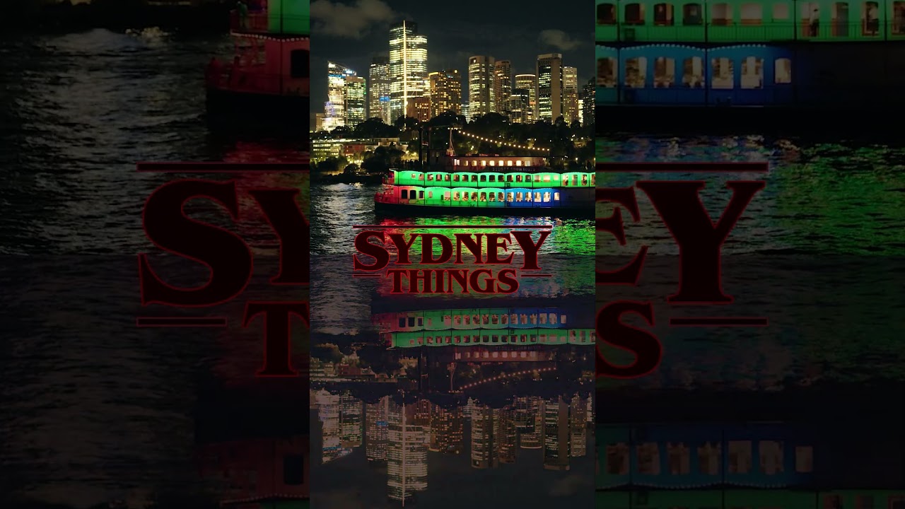 Stranger Things comes to Sydney tomorrow, so here's our take on Upside Down Under! #shorts