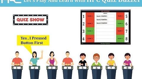 HPC 8 USER DESKTOP APPLICATION QUIZ BUZZER VERSION 1 MODEL: HPC204