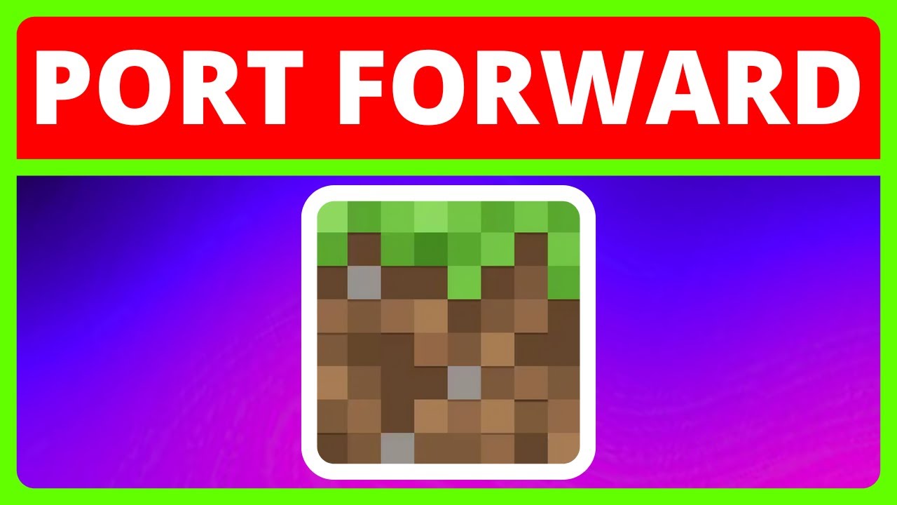 How To Port Forward Minecraft Bedrock Server In 2025 | Minecraft Server ...