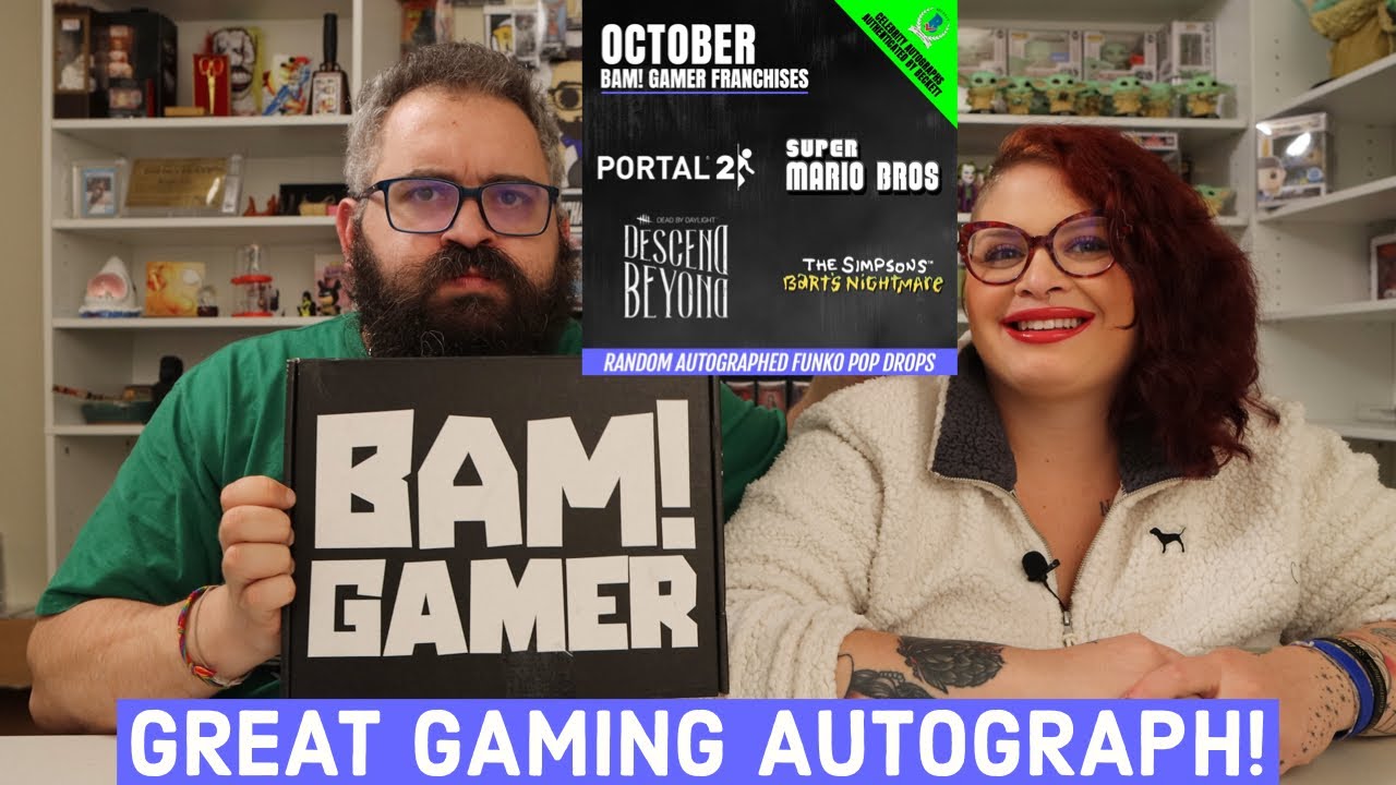 The BAM Gamer Subscription Autograph Mystery Box - October 2020